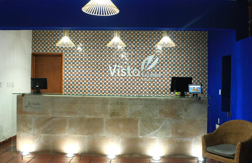 TV a/nebo společenská místnost v ubytování Vista Express Morelia by Arriva Hospitality Group
