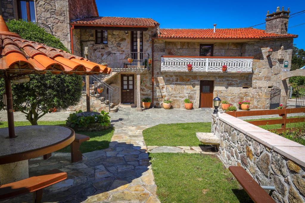 Zahrada ubytování Casa Raúl Lires