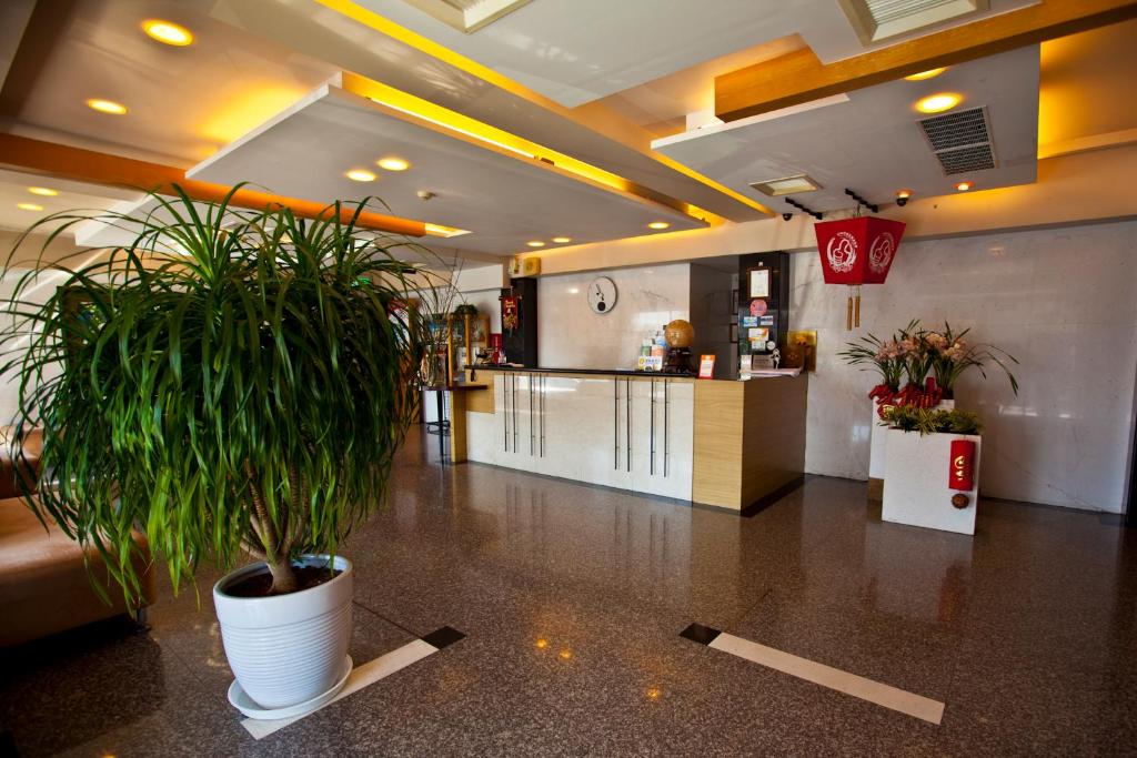 Vstupní hala nebo recepce v ubytování Tian Long Hotel