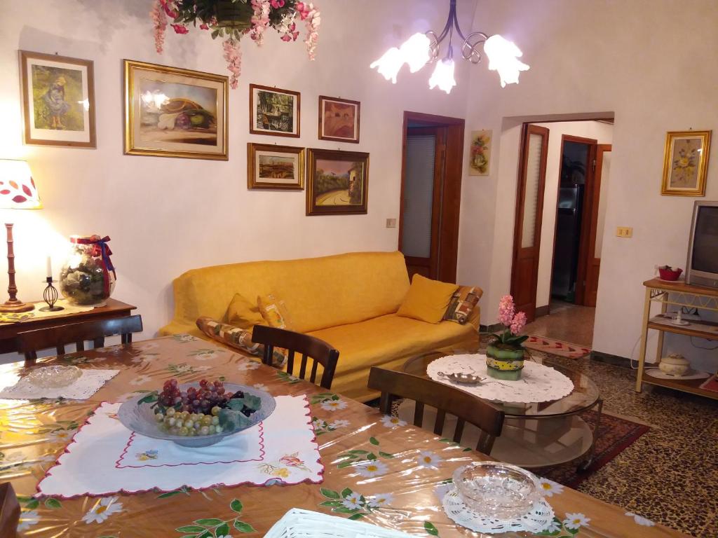 Posezení v ubytování Casa Tarrini