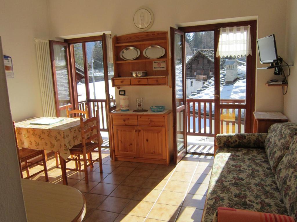 Kuchyň nebo kuchyňský kout v ubytování Residence Delapierre