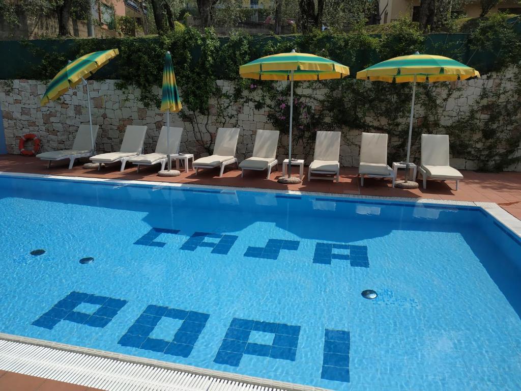 Bazén v ubytování Hotel Casa Popi nebo v jeho okolí