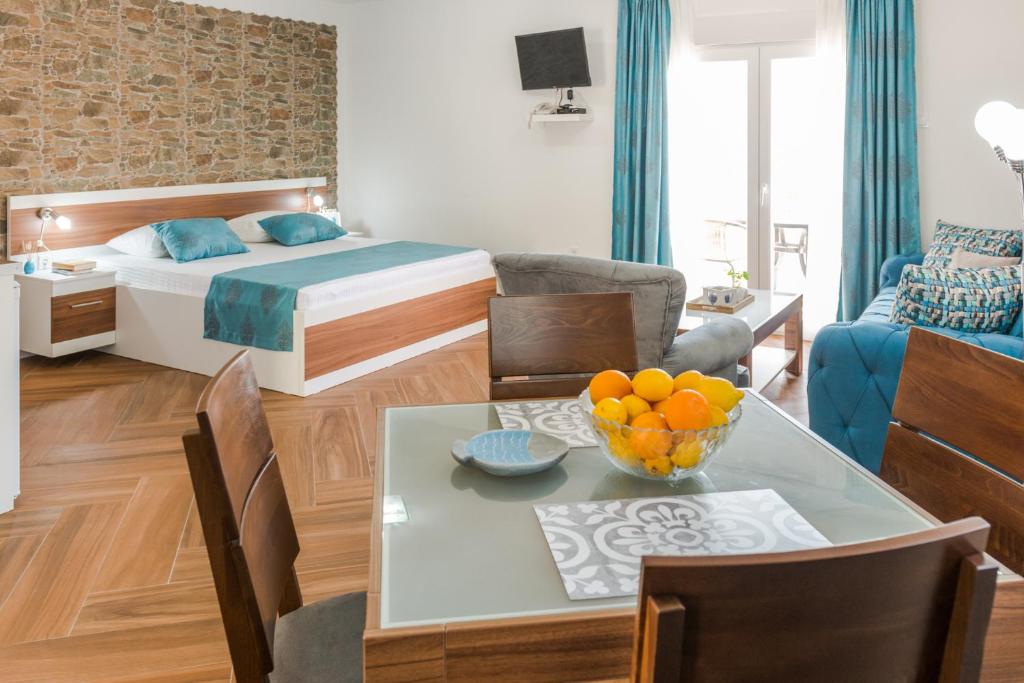 Posteľ alebo postele v izbe v ubytovaní Apartments Stella del Mare