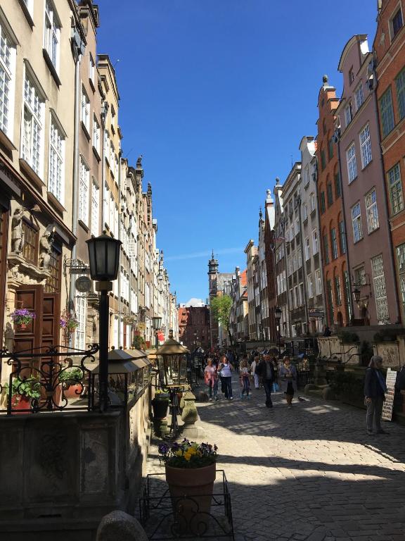 Hostia v ubytovaní Basilica Apartment Mariacka Gdansk