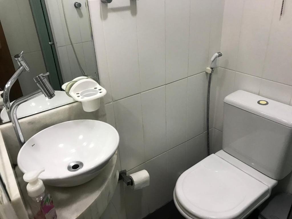  Quarto agradável no Gonzaga em Santos