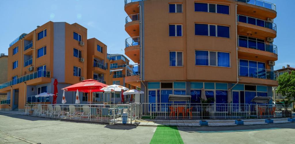 Budova, kde se hotel nachází