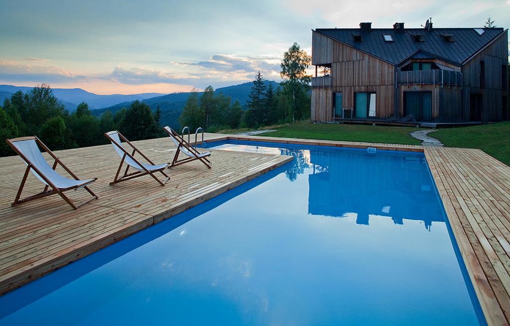Bazén v ubytování Apartamenty Malinka nebo v jeho okolí