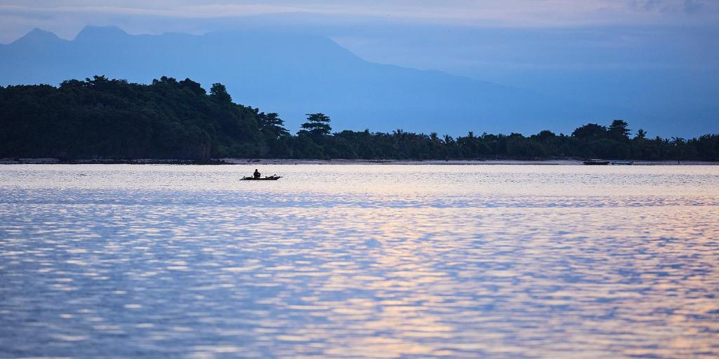 Paesaggio naturale nelle vicinanze del villaggio turistico