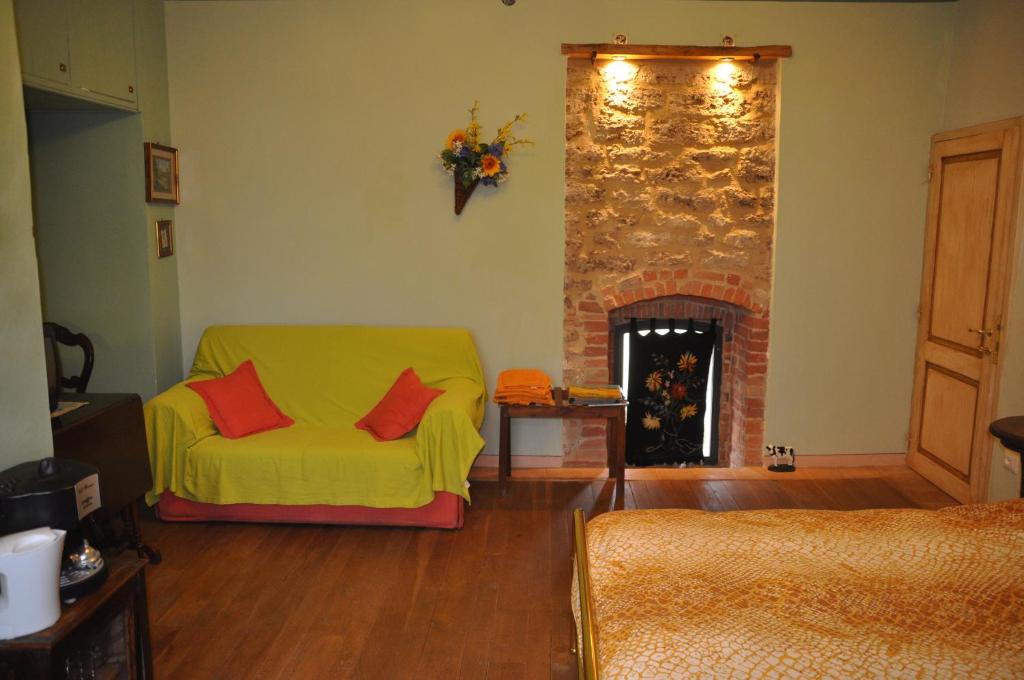 Postel nebo postele na pokoji v ubytování B&B Il Molinello