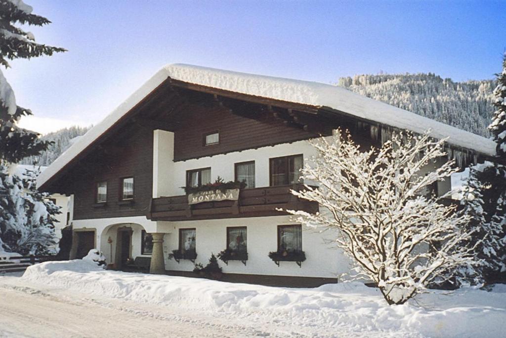 Pension Montana v zime