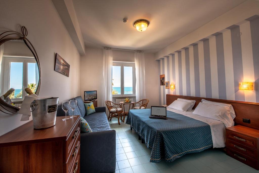 Część wypoczynkowa w obiekcie Grand Hotel Excelsior