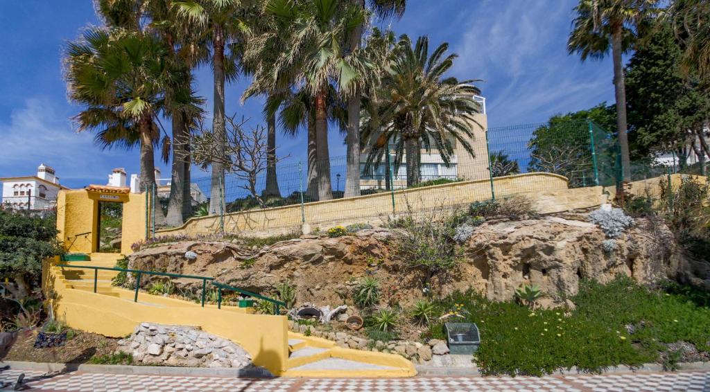 Zahrada ubytování Fantanstico apartamento sobre el mar