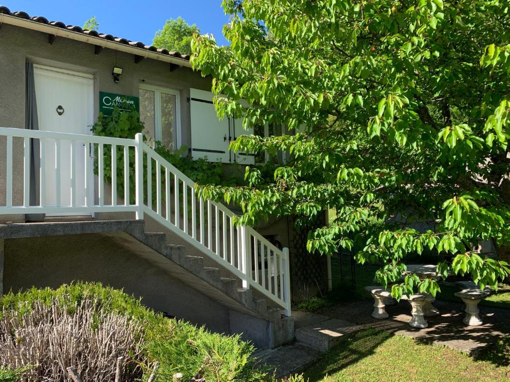 Zahrada ubytování Maison Cancela
