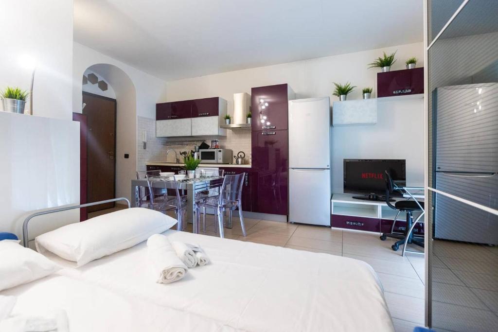 A kitchen or kitchenette at Apartment Monte Nero 29