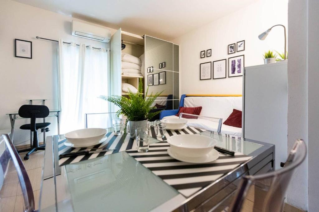 A seating area at Apartment Monte Nero 29