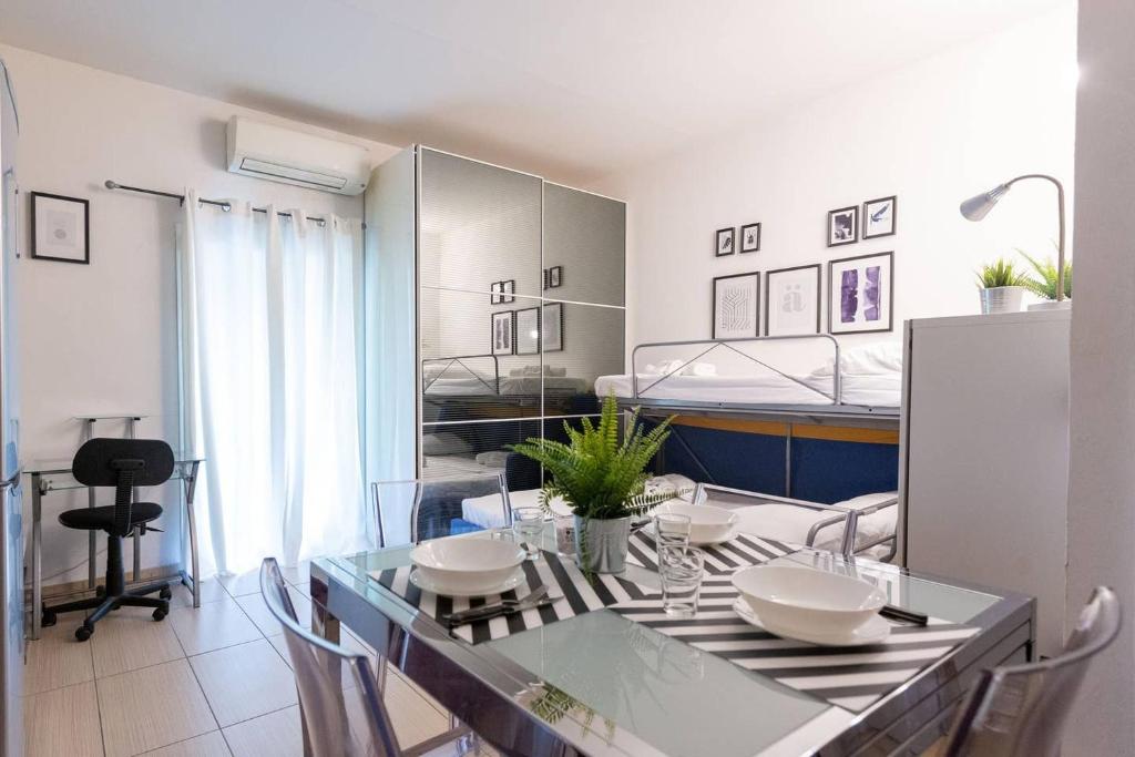 A seating area at Apartment Monte Nero 29