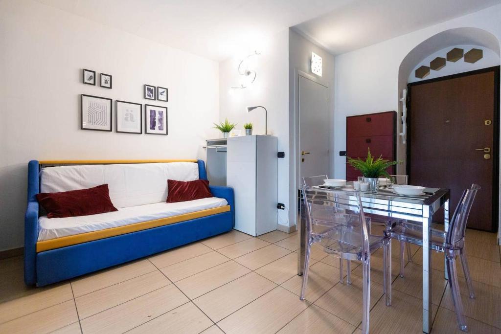 A seating area at Apartment Monte Nero 29
