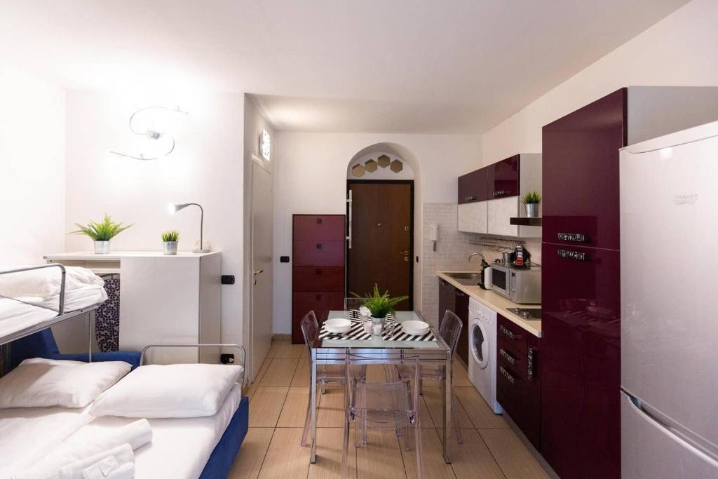 A kitchen or kitchenette at Apartment Monte Nero 29