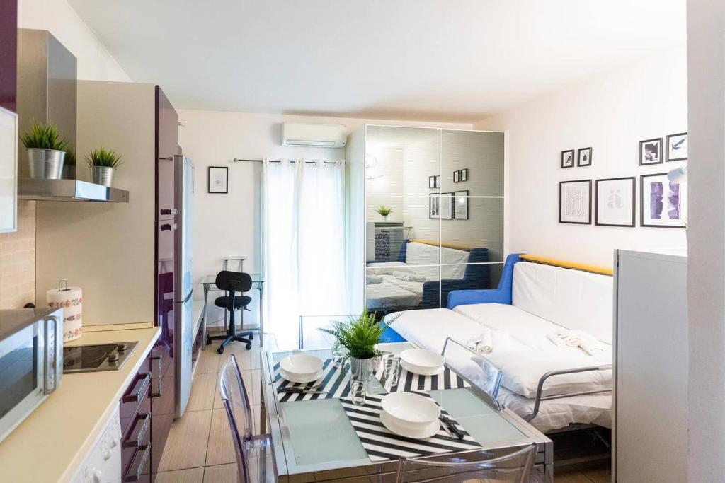 A seating area at Apartment Monte Nero 29