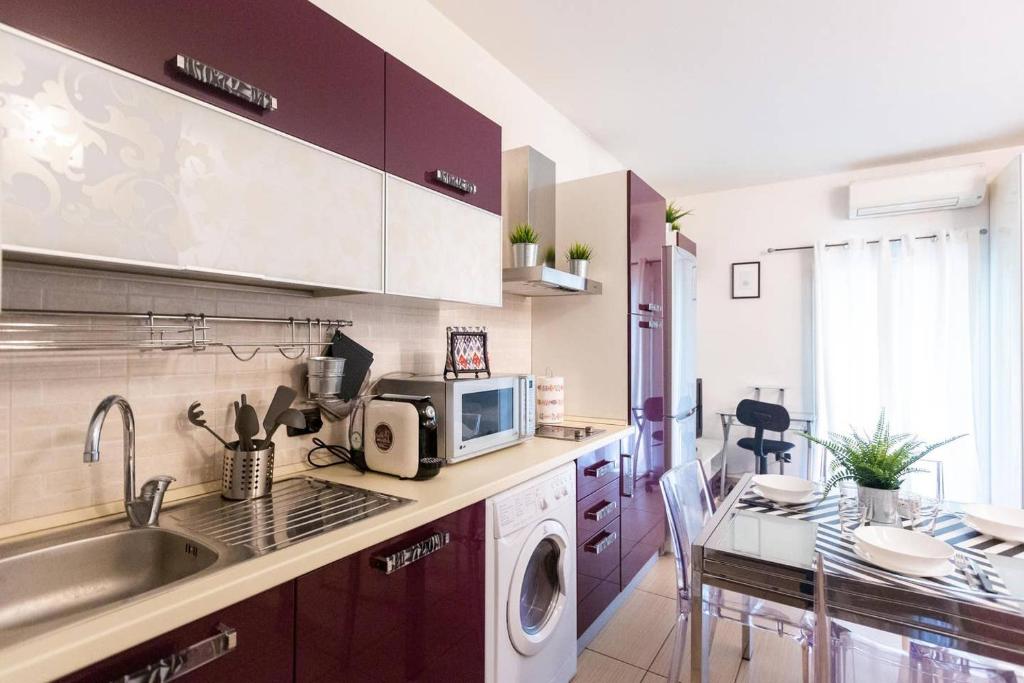 A kitchen or kitchenette at Apartment Monte Nero 29