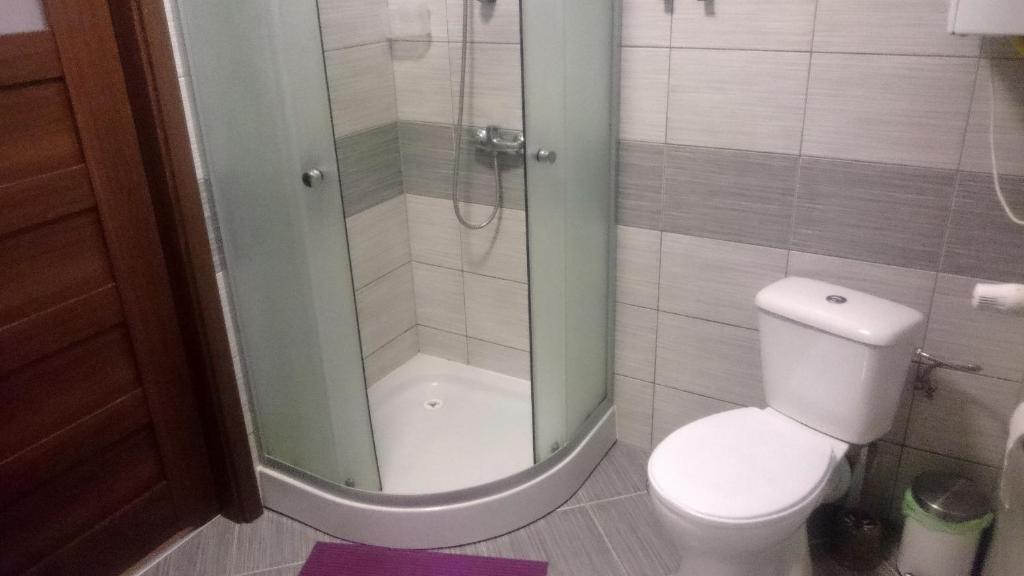 Kúpeľňa v ubytovaní Apartament u Magdy