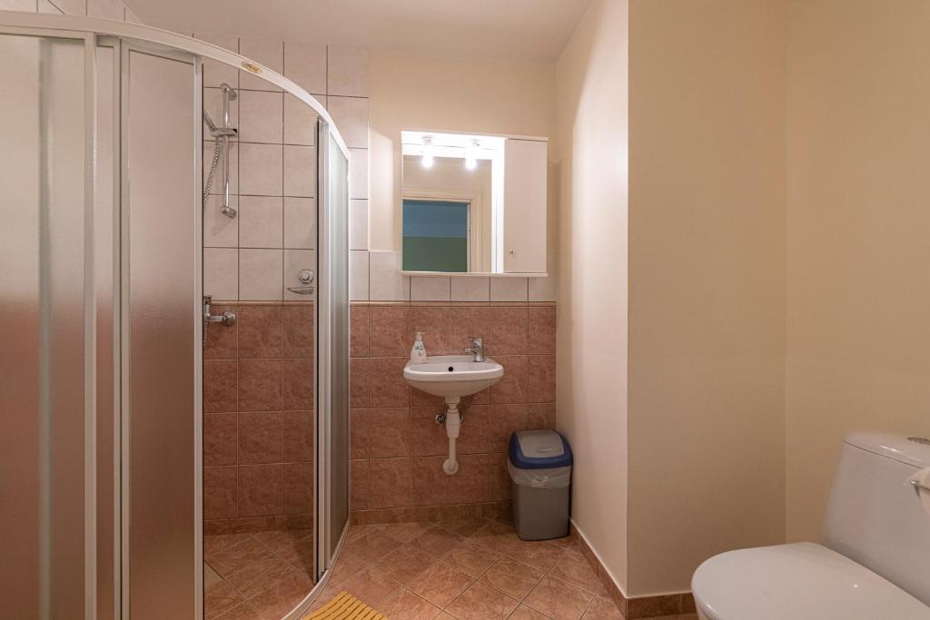 Koupelna v ubytování Promenaadi Villa