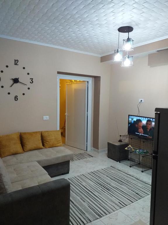 TV a/nebo společenská místnost v ubytování Friendly Apartment