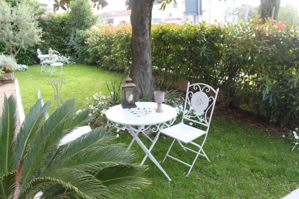 Zahrada ubytování B&B Dolce Olga