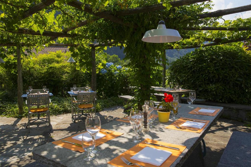 Zahrada ubytování Eco-Hotel Cristallina