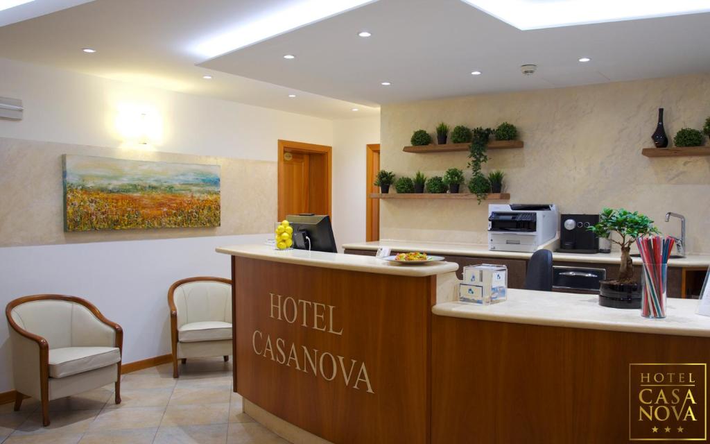 Vstupní hala nebo recepce v ubytování Hotel Casanova