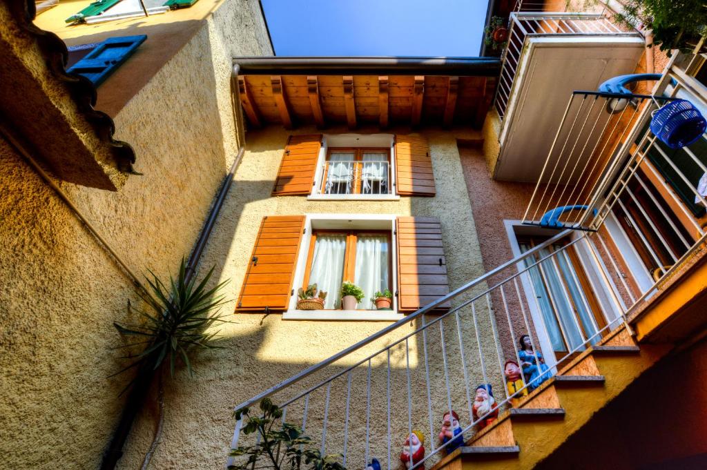 A balcony or terrace at Casetta alla Corte