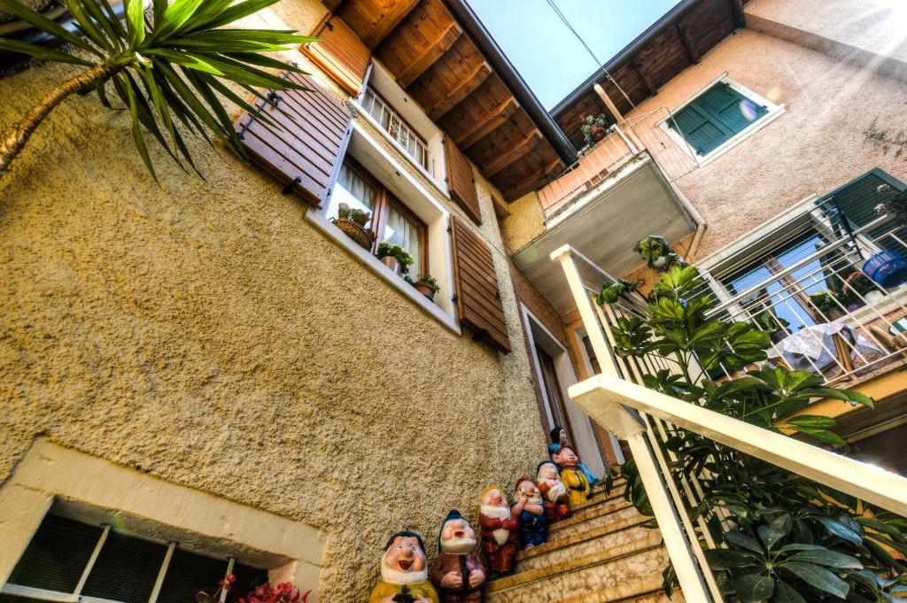 A balcony or terrace at Casetta alla Corte