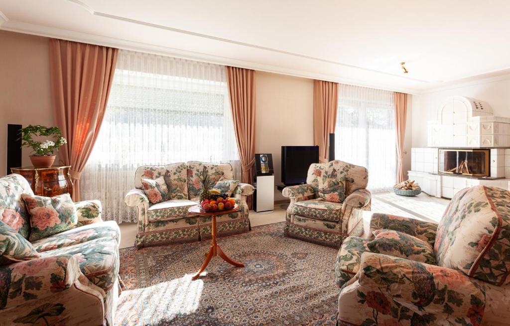 Posezení v ubytování Hotel Petra