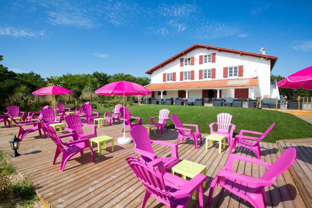 Zahrada ubytování Camping Erreka