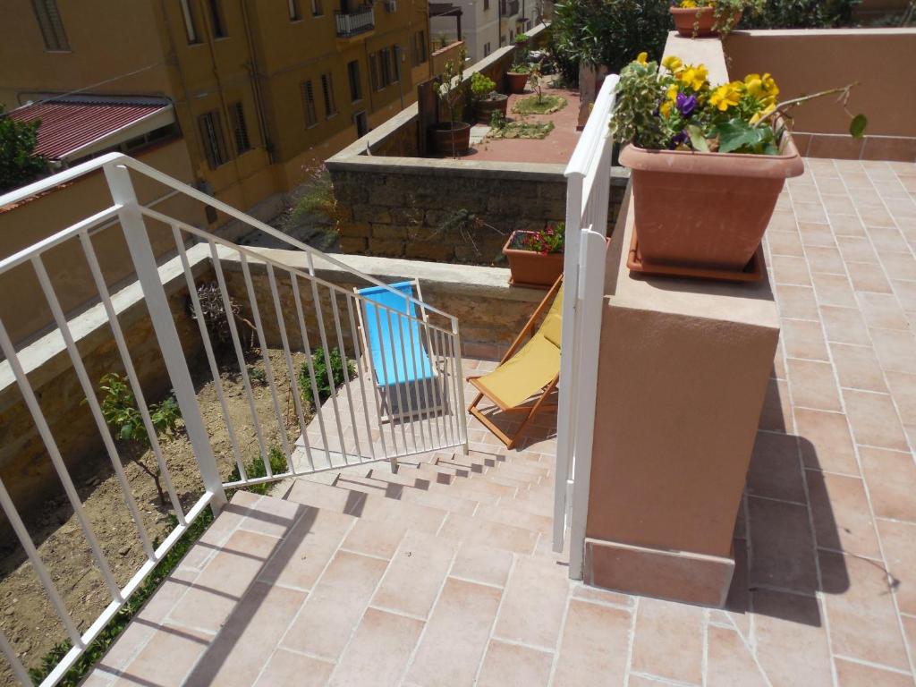 Balkón nebo terasa v ubytování Giardino della Nonna Bice - locazioni turistiche