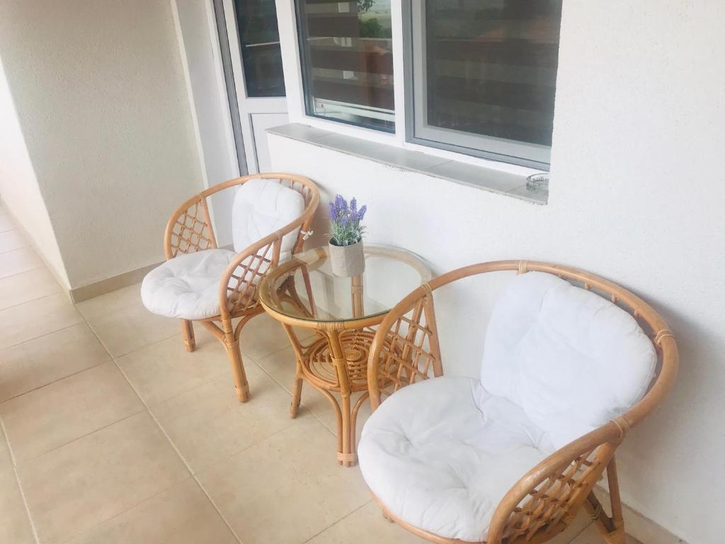 A seating area at Guest house Grahlyov