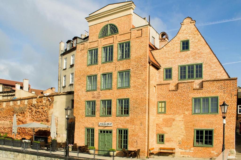 Budynek, w którym mieści się aparthotel