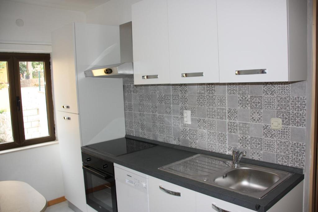 Kuchyň nebo kuchyňský kout v ubytování Guesthouse Santor