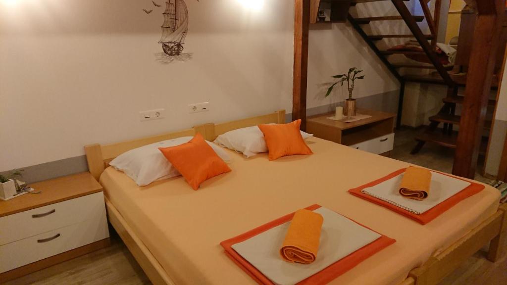 Posteľ alebo postele v izbe v ubytovaní Apartment Lid