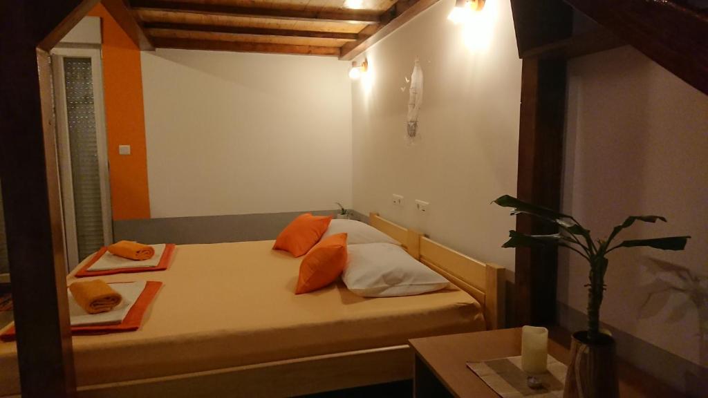 Posteľ alebo postele v izbe v ubytovaní Apartment Lid