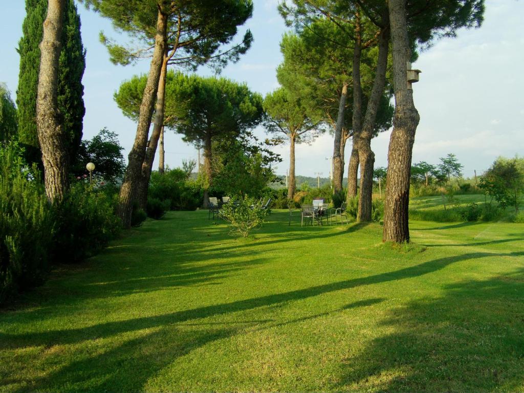 Zahrada ubytování B&B Il Molinello
