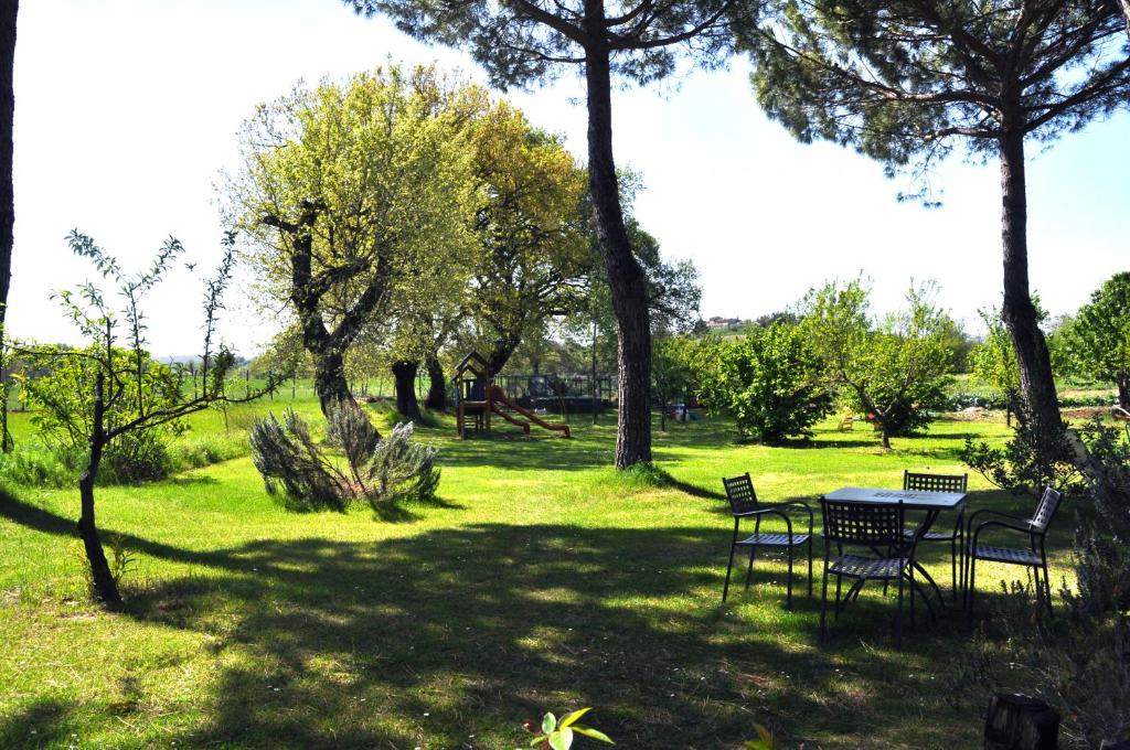 Zahrada ubytování B&B Il Molinello