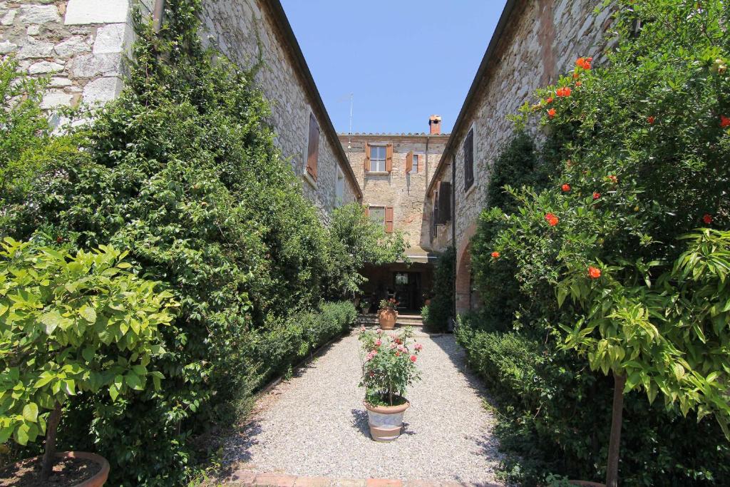 Zahrada ubytování B&B Il Molinello