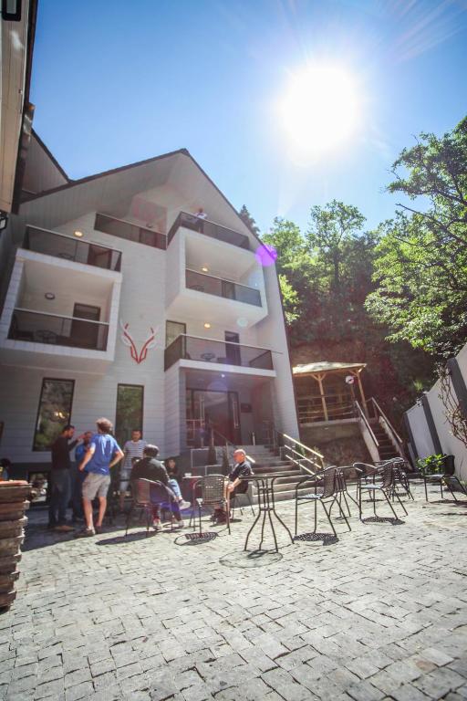 Budova, kde se hotel nachází