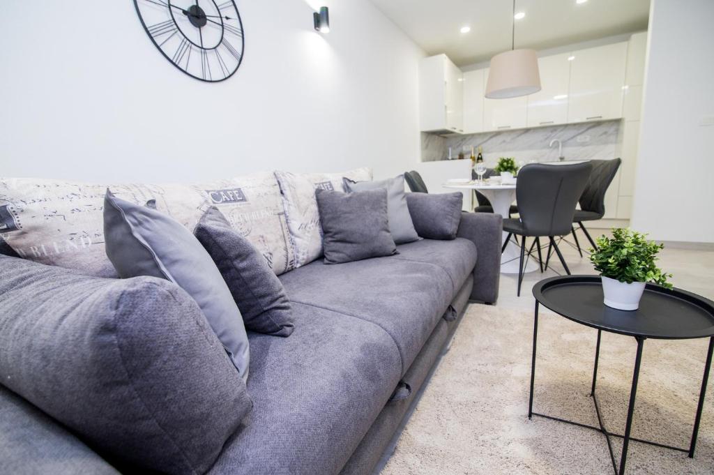 Posezení v ubytování FK Apartments