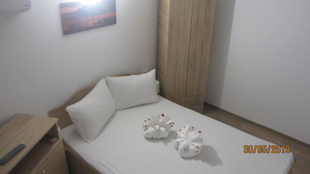 Postel nebo postele na pokoji v ubytování Casa Nicholas