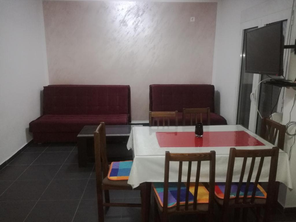 Posezení v ubytování Apartments Stevanovic