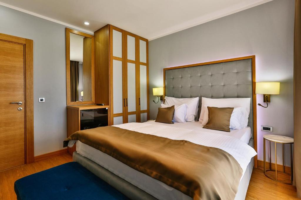 Postel nebo postele na pokoji v ubytování Hotel Lusso Mare by Aycon