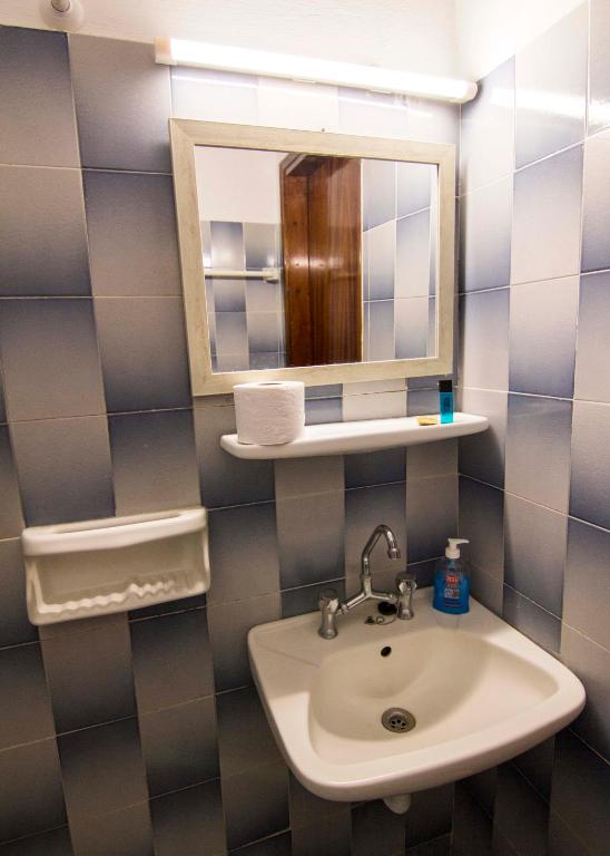 Kúpeľňa v ubytovaní Nitsas studio's