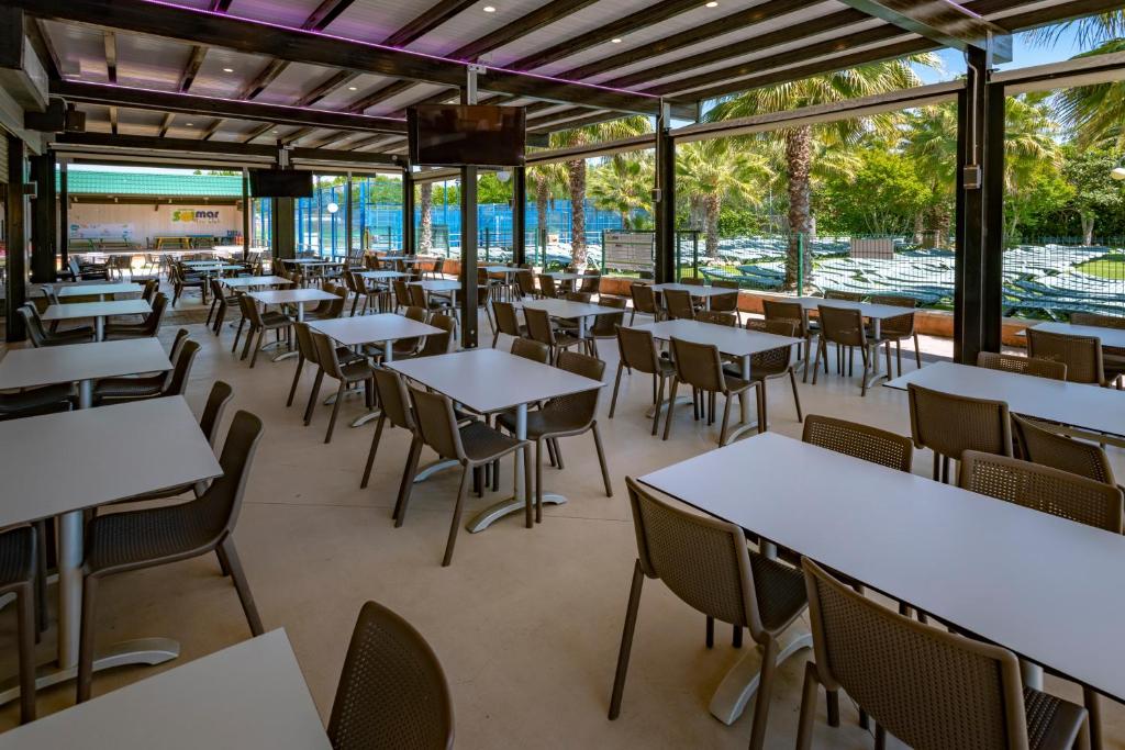 Restaurace v ubytování Camping Solmar